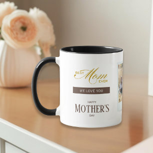 Mothers Day Best Mum Ever Custom Name Photo Mug