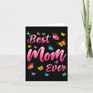 Mothers Day Best Mum Ever Gifts From Daughter Son Card