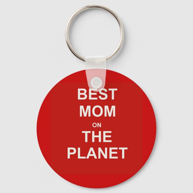 Mother's Day - Best Mum Key Ring (Front)