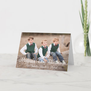 Mother's Day Blessings Holiday Card