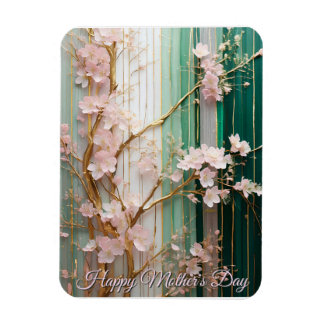 Mother's Day Blooming Cherry Blossoms Wall Magnet