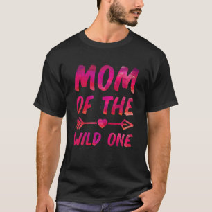 Mother's Day Boy  Funny Mum Of The Wild One T-Shirt
