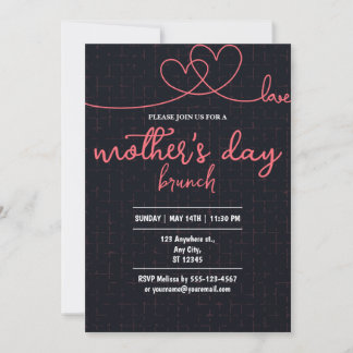 Mothers Day Brunch Invitation