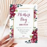 Mother's Day Brunch Invitation<br><div class="desc">Celebrate this Mother's Day with a unique and personalised brunch invitation. Our customised invitation is perfect for creating a beautiful and meaningful event.</div>