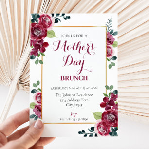 Mother's Day Brunch Invitation