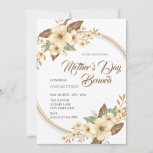  Mother's Day Brunch Invitation