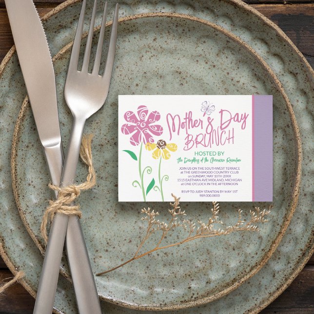 Mother's Day Brunch Invitations (Creator Uploaded)