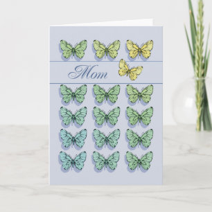 Mother's Day Butterfly Flying Card