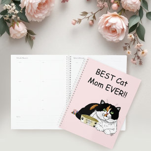 Mother's Day Calico Cat Planner