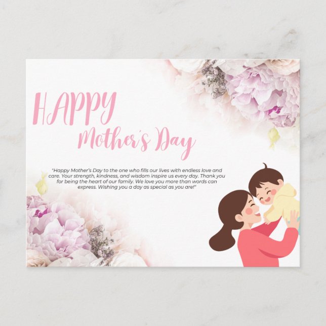 Mother's day card  (Front)