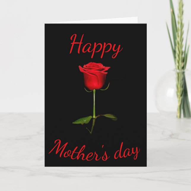 Mothers day card (Front)