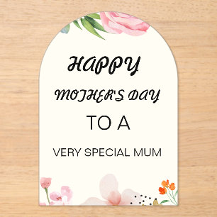 Mother's Day Card Acrylic Invitations