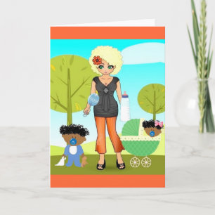 Mothers Day Card African American Mother