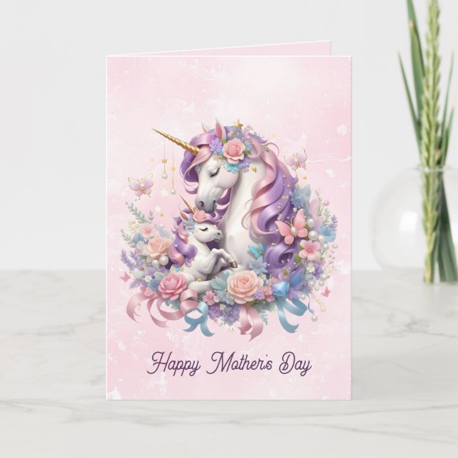 Mother's Day Card.   :-) Card (Front)