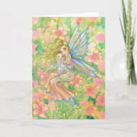 Mother's Day Card Fairy Mama and Baby