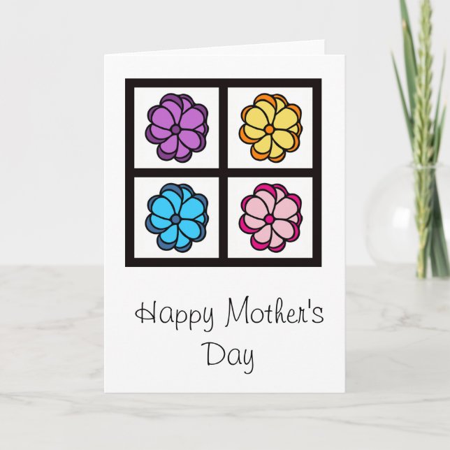Mother's Day Card - Flowers (Front)