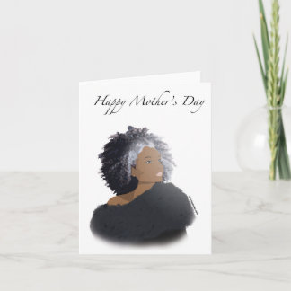 Mother's Day Card for african american mum