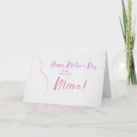 Mother's Day Card for Mëma