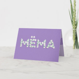 Mother's Day Card for Mëma