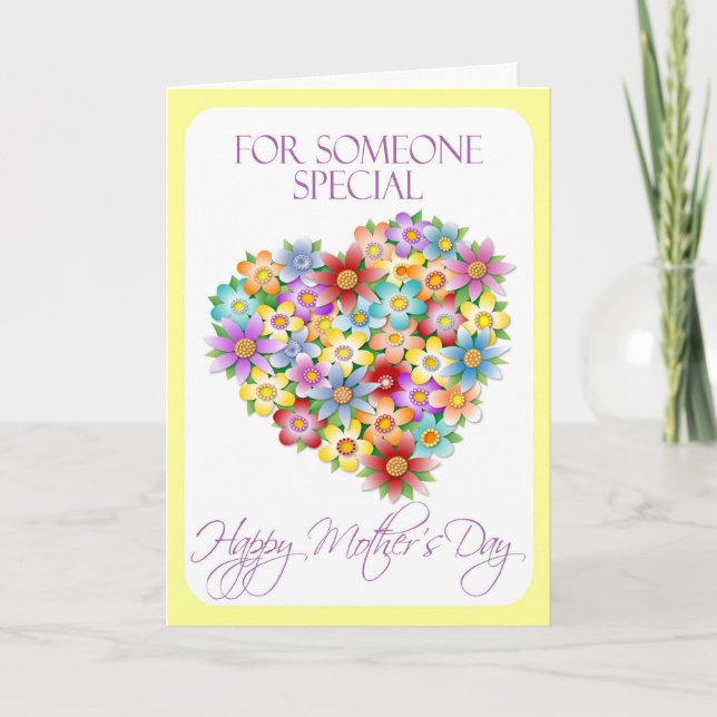 Mother's Day Card for Someone Special (Front)