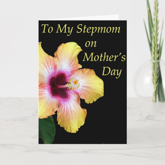 Mother's Day Card for Step Mum (Front)