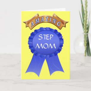 Mothers Day Card for Stepmoms - Amazing Step Mum