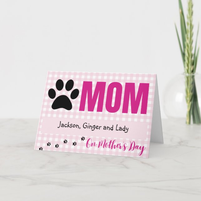 Mother's Day Card from the Pets (Front)