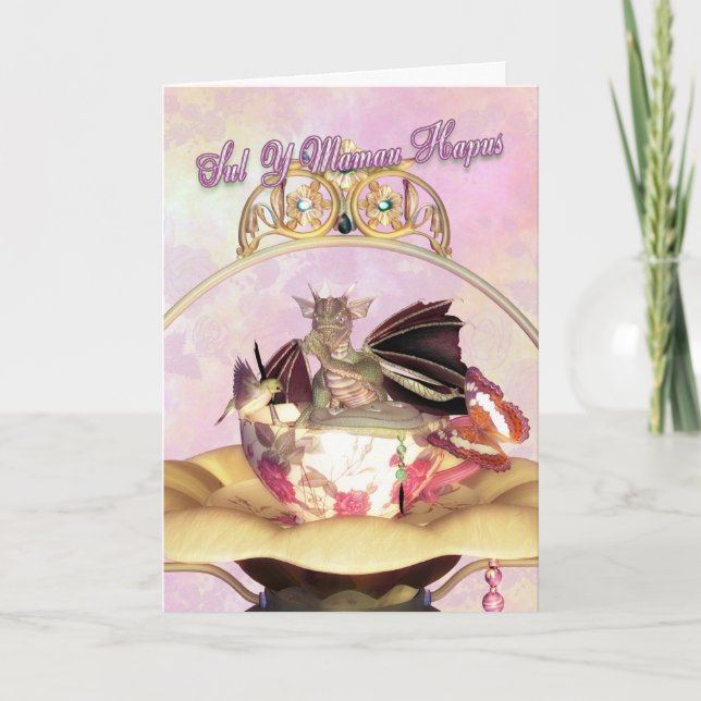 Mother's Day Card - Mam Welsh Language (Front)