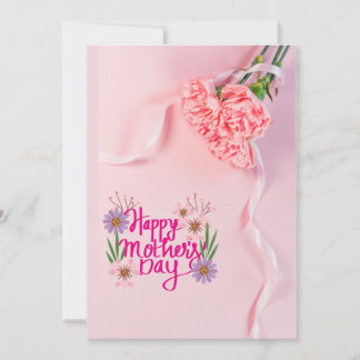 Mother's Day card, Mother’s appreciation Holiday Card