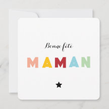 Mother's day card - Multicolor