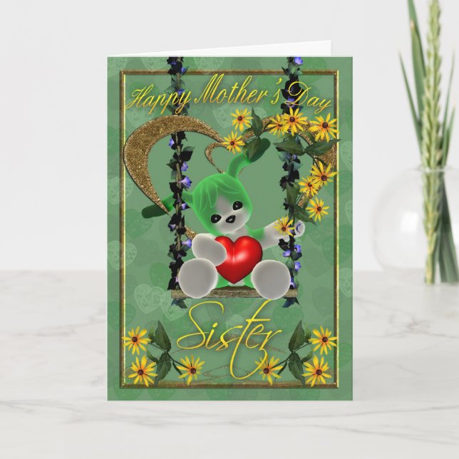 Mother's Day Card, Sister Card (Front)