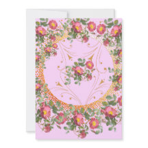 Mother's Day Card Vintage Flowers