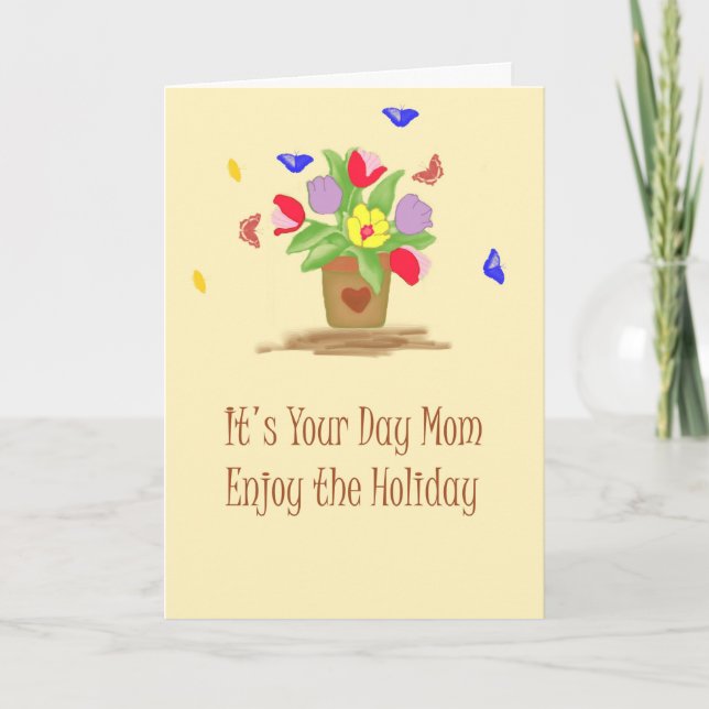 Mother's Day Card with a Special Humourous Message (Front)