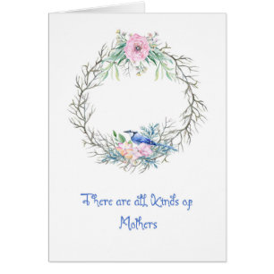 Mother's Day Card With Blue Jay