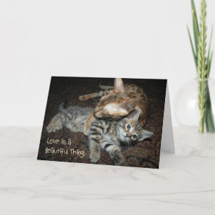 Mother's Day Card with cat