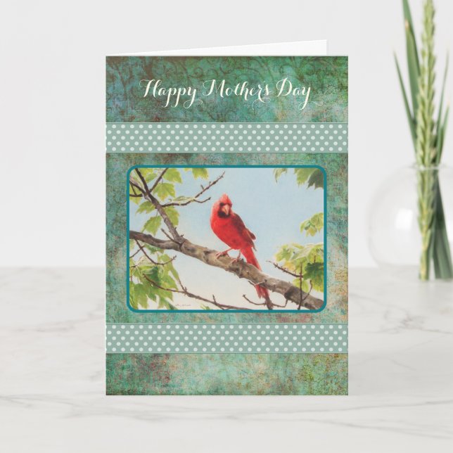 Mother's Day Cardinal Card (Front)