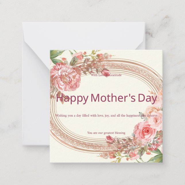  Mother's Day Cards (Front)