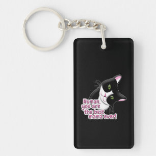 Mother's Day Cat Key Ring