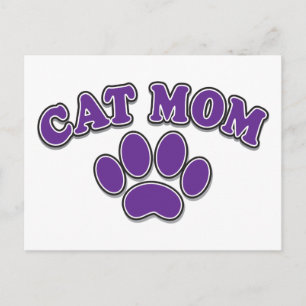 Mother's Day Cat Mum Postcard