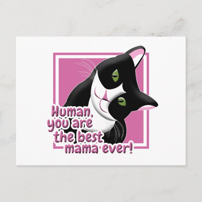 Mother's Day Cat Postcard (Front)