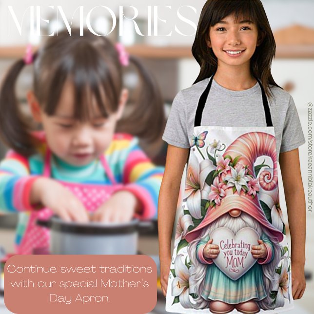 Mother's Day Celebration Apron (Creator Uploaded)