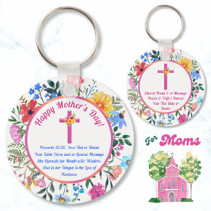 Mother's Day Church Gift Ideas, Proverbs 31:26 or  Key Ring