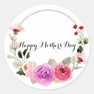 Mothers day Circle sticker