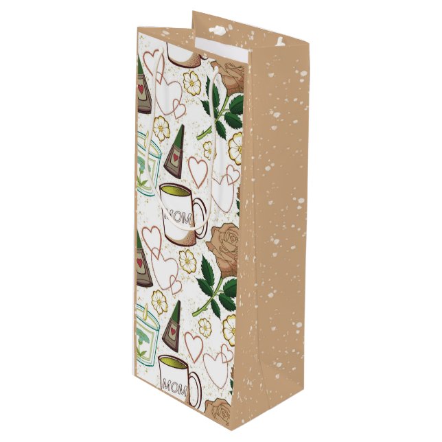 Mother's Day Citrus Wine Gift Bag (Front Angled)