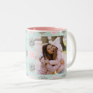 Mother's Day Coffee Mug, Customisable Two-Tone Coffee Mug