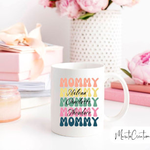 Mother's day coffee mug, personalized children's  mug