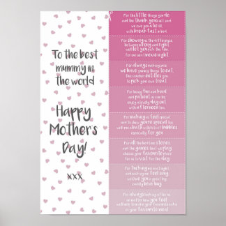 Mother's Day Coupon Poster