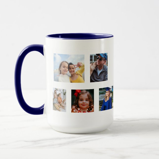 Mother's Day Custom Photo Personalised Mug (Left)