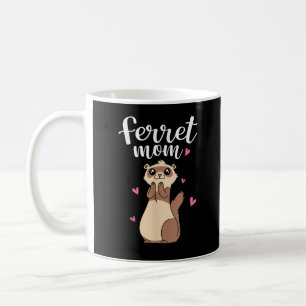 Mother's Day Cute Women Weasel Ferret Mum Coffee Mug
