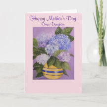 Mother's Day/daughter card